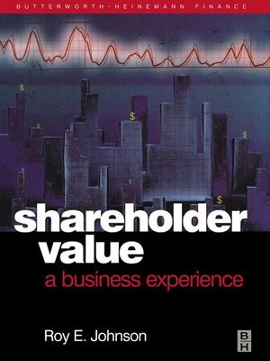 cover image of Shareholder Value--A Business Experience